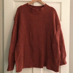 Aerie Chenille Oversized Turtleneck Sweater